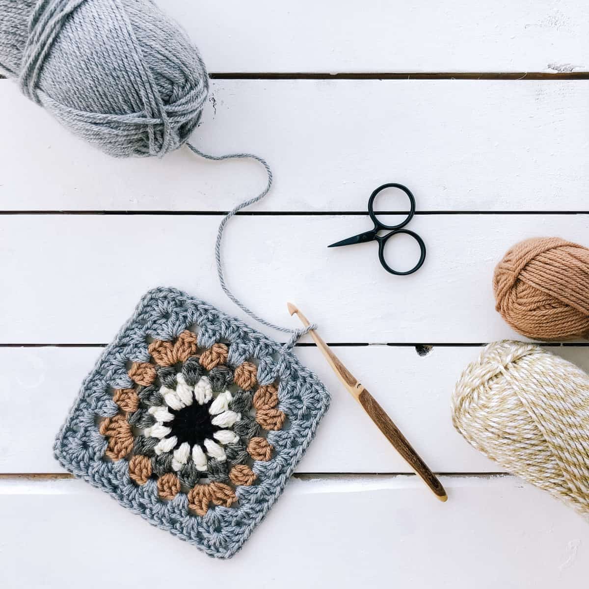 Daisy Flower Granny Square