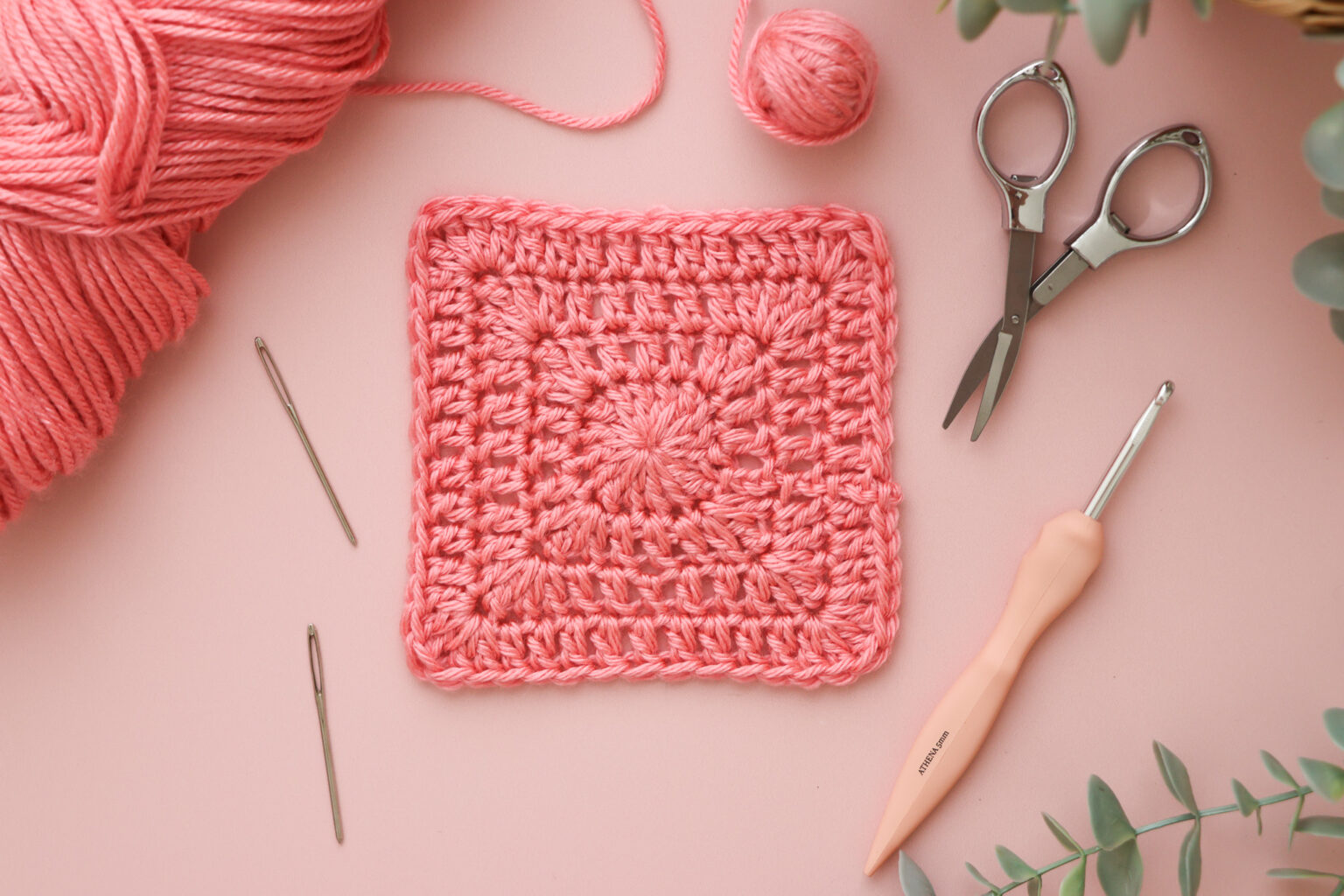 Mitered Granny Square Pattern