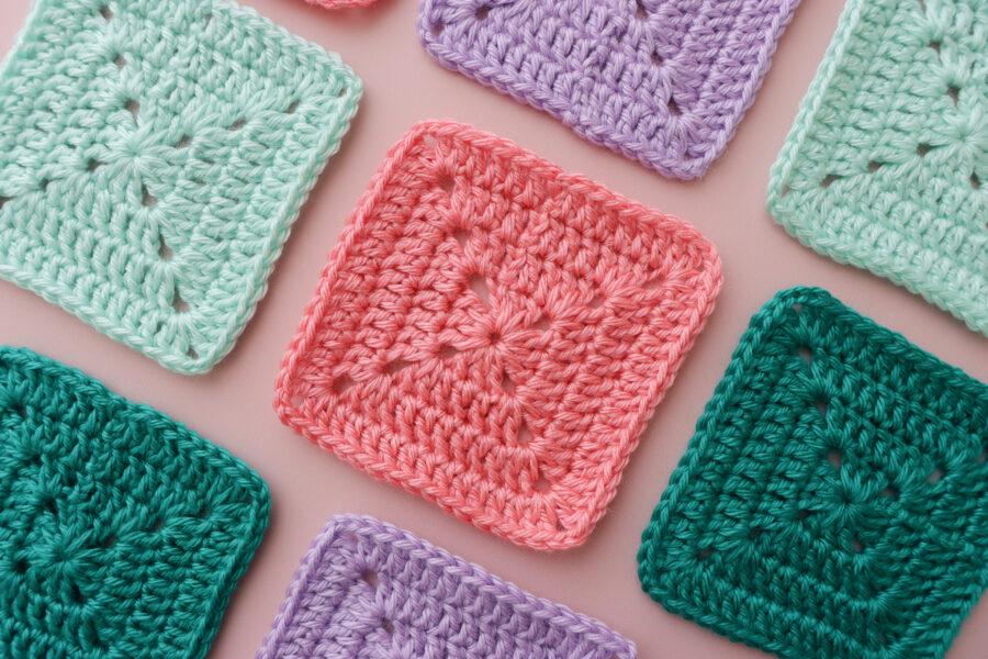Sunburst Granny Square Pattern